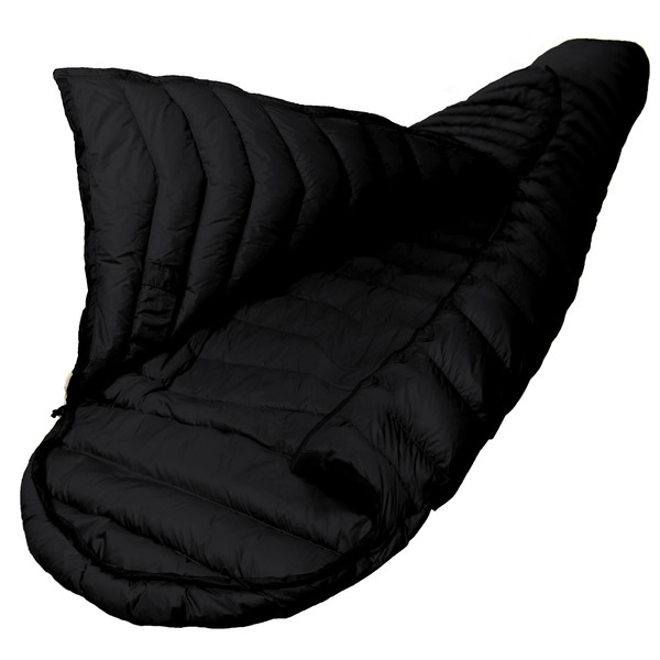 BIOPOD DOWNWOOL EXTREME LIGHT 185 BLACK EDITION - Sommerschlafsack