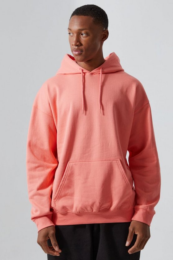 Man Active Oversize Hoodie mit Lift Club Print
