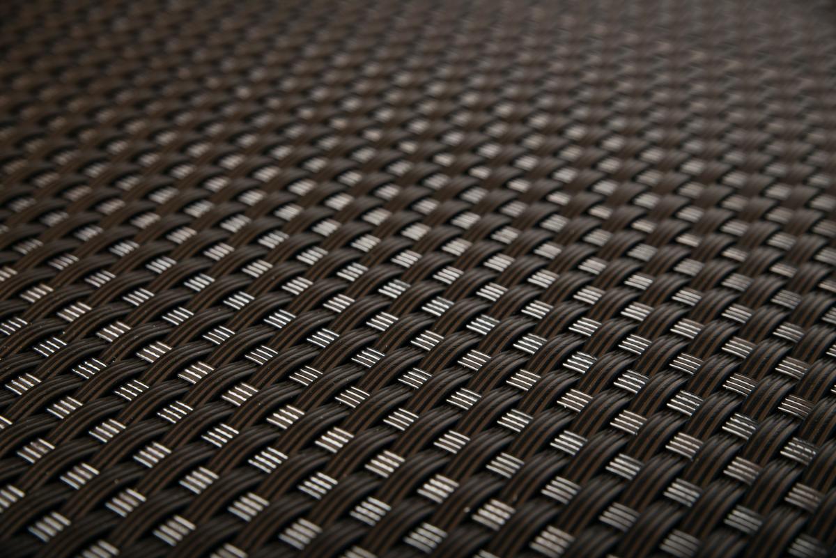 Progresja Polyrattan Balkonichtschutz - Dunkelbraun 0,9m x 5m
