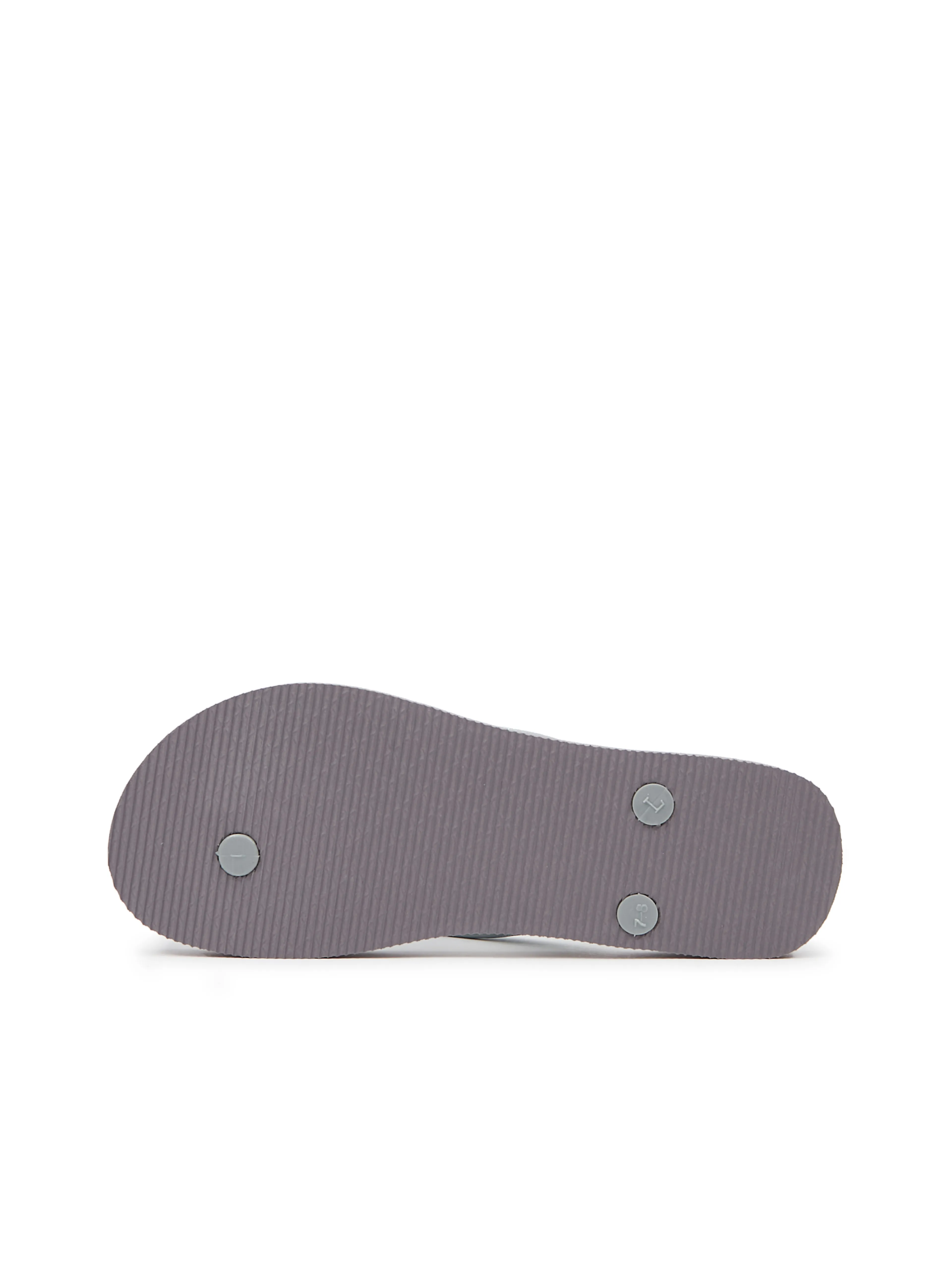 Hellblaue gemusterte Damen-Flip-Flops ORSAY