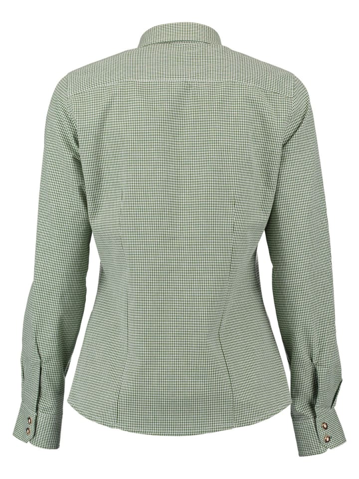 OS-Trachten Trachtenbluse Ututu in khaki/schlamm günstig kaufen