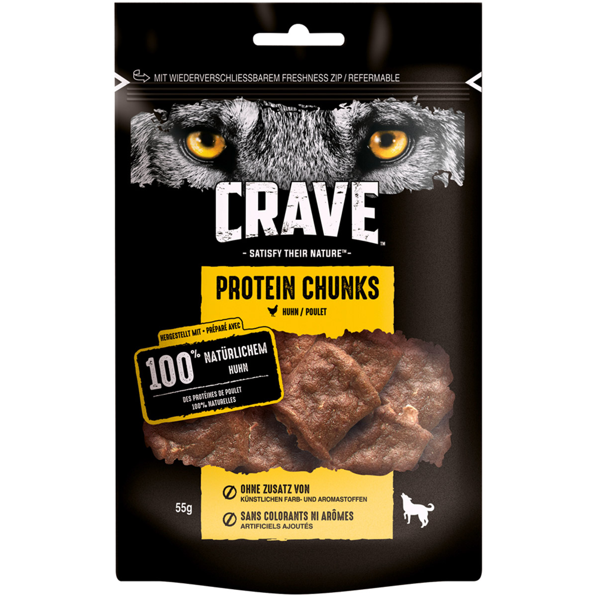 CRAVE Protein Chunks mit Huhn günstig kaufen bei ZooRoyal