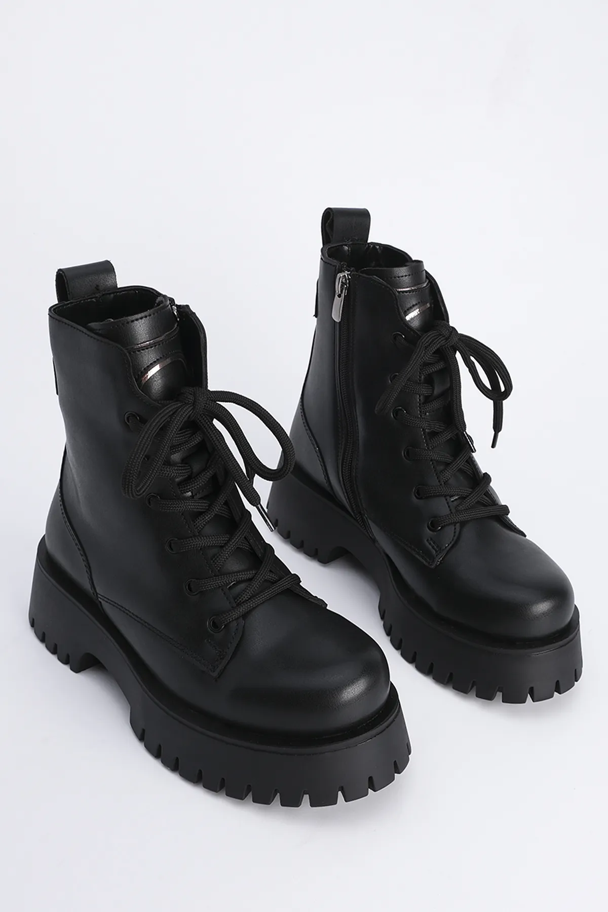 Marjin  Stiefelette - Schwarz - Blockabsatz