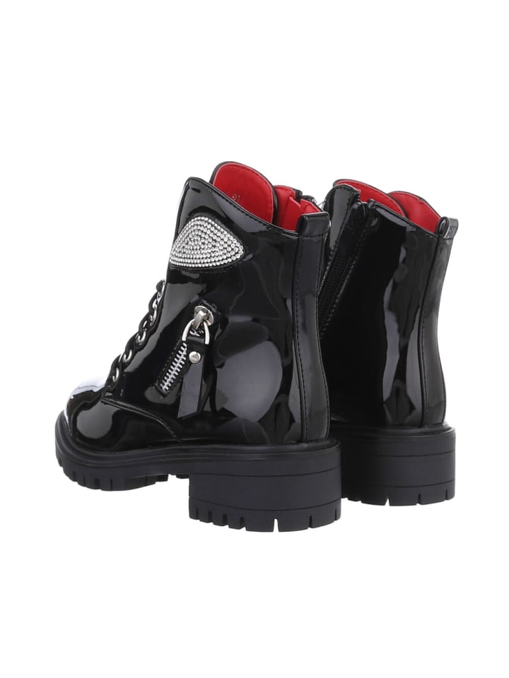 Ital-Design Stiefelette in Schwarz günstig kaufen