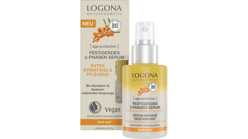LOGONA festigendes 2-Phasen Serum 30 ml