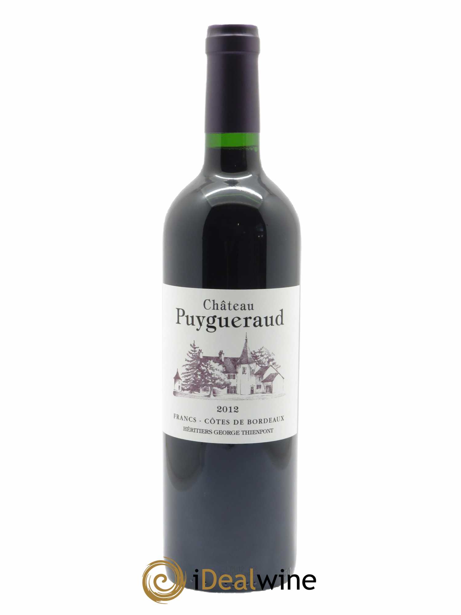 Château Puygueraud  2012 - Lot de 1 Bouteille