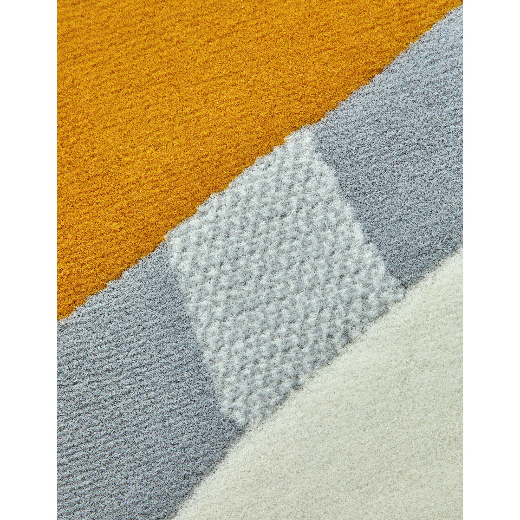 Tapis rectangulaire motif rétro
