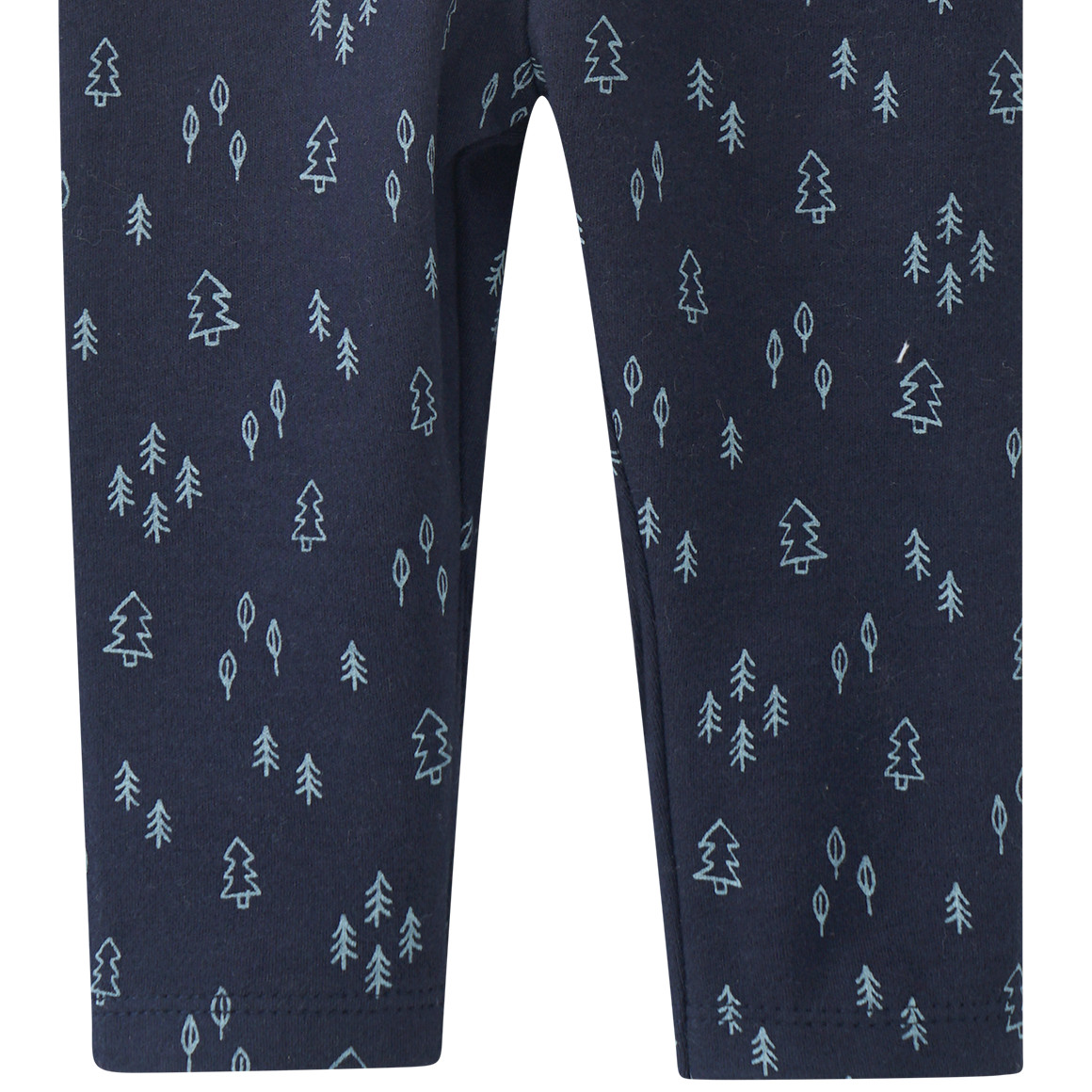 Newborn Jogginghose mit Tannenbaum-Allover