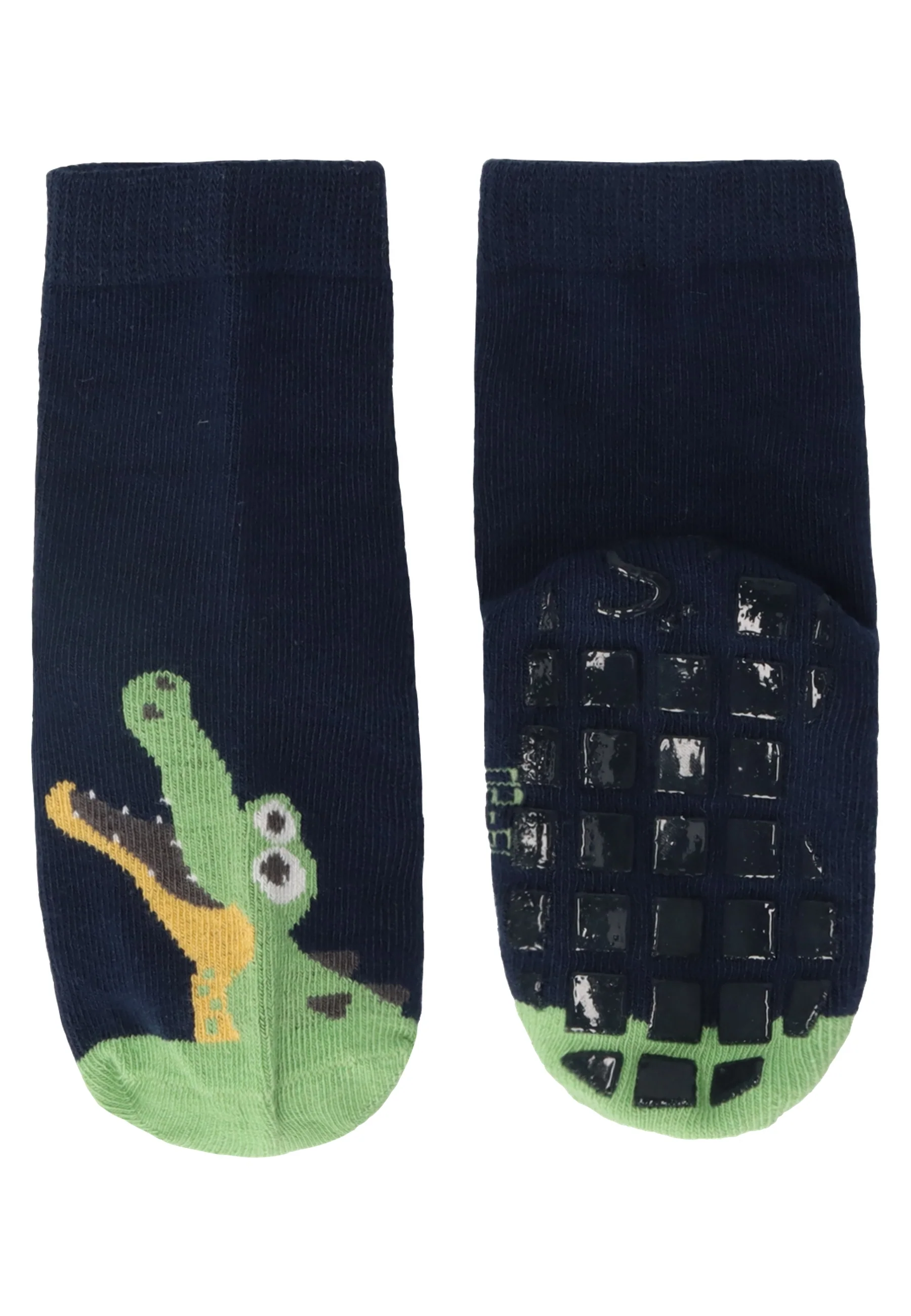 ABS Socken im 2er Pack mit Motiv Krokodil