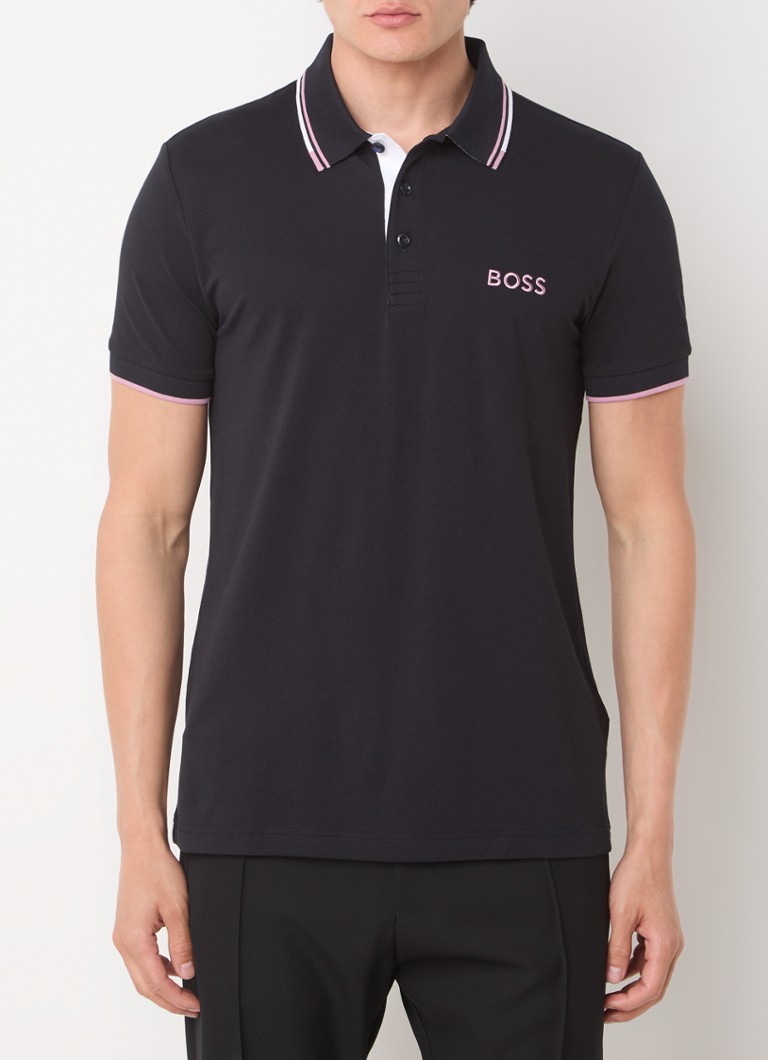 Tricou polo HUGO BOSS Paddy cu croială clasică din bumbac piqué.