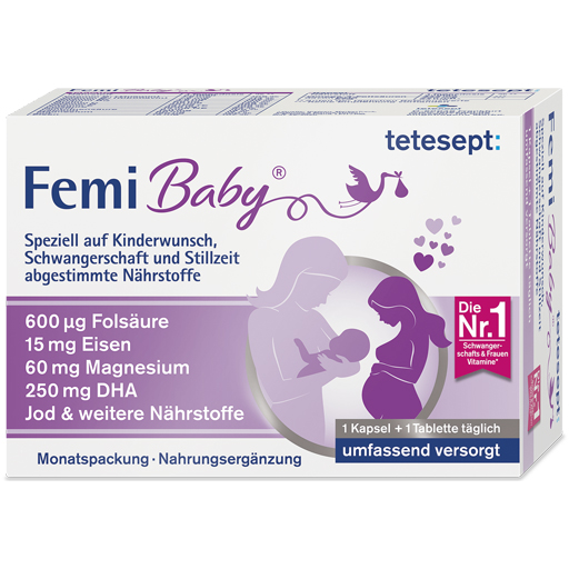 TETESEPT Femi Baby Filmtabletten Weichkapseln  2X30 St  Kombipackung