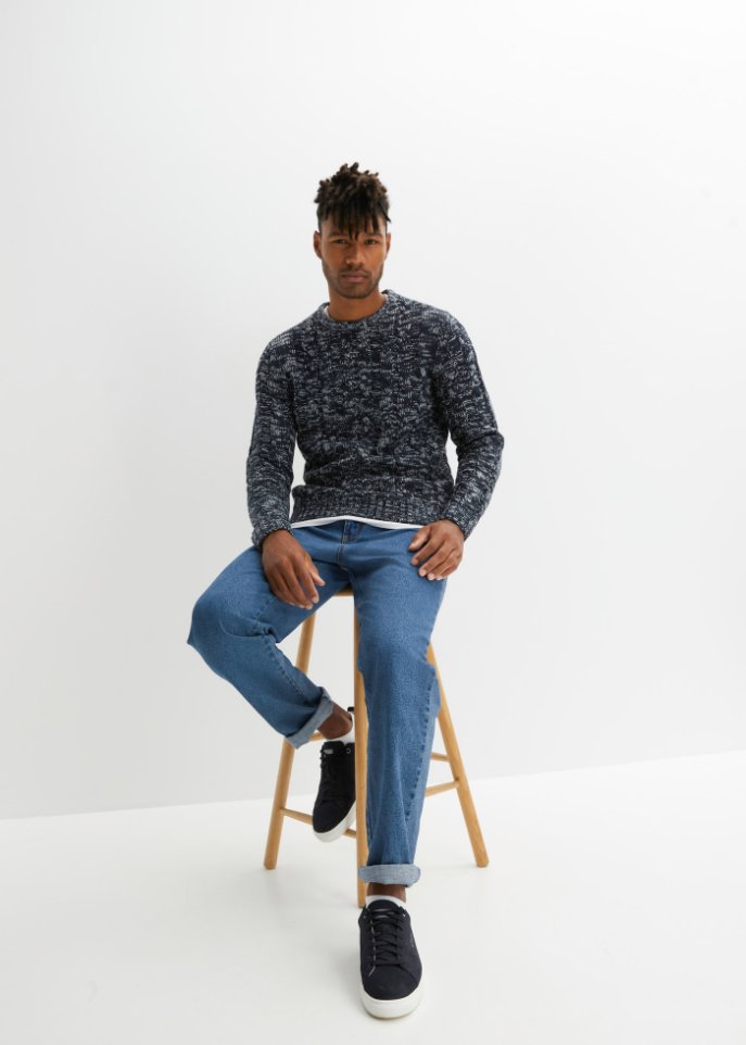 Pullover mit Zopfmuster