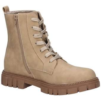 Puccetti Schnür Boots in beige