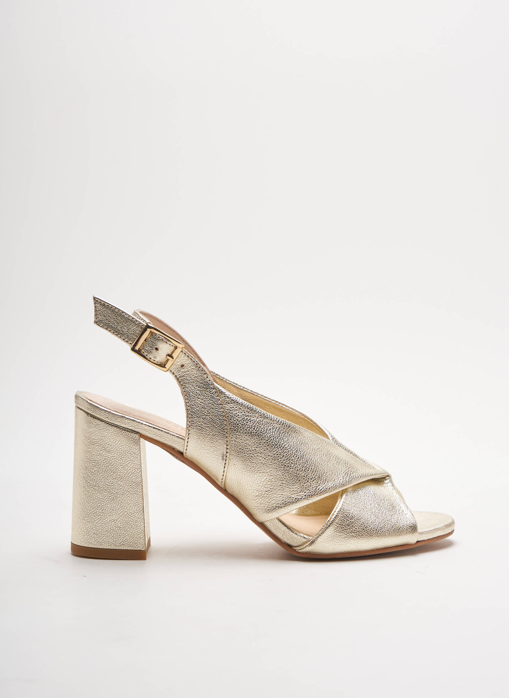 Cosmoparis Sandales Nu Pieds Femme couleur jaune