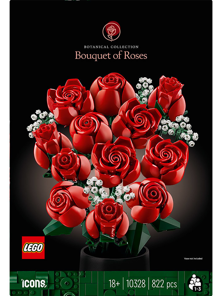 LEGO LEGO® Icons: Rosenstrauß - ab 18 Jahren günstig kaufen onesize