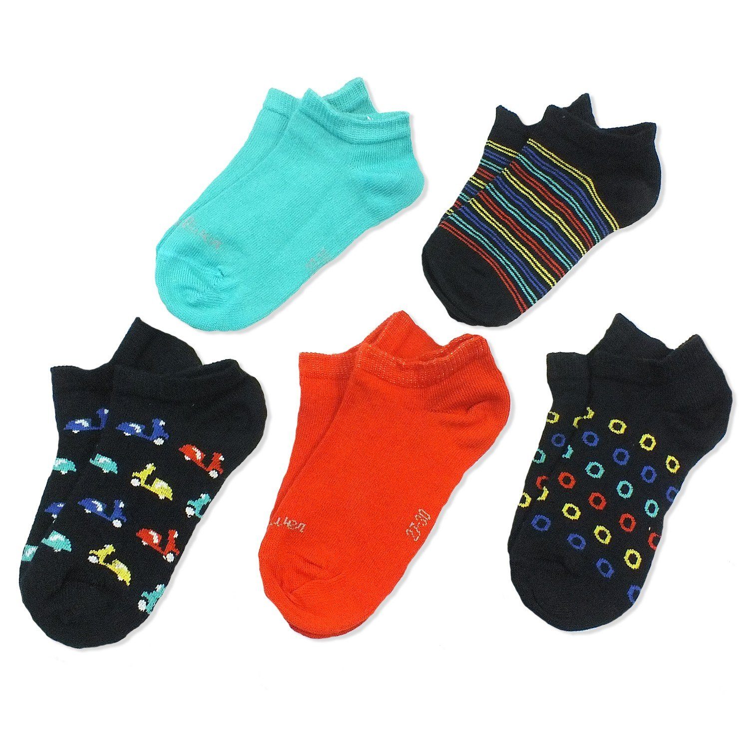 s.Oliver Sneakersocken S24139 (Packung, 5-Paar, 5 Paar) Kinder Sneaker-Socken, Sneakersocken, Jungen & Mädchen, Kindersocken