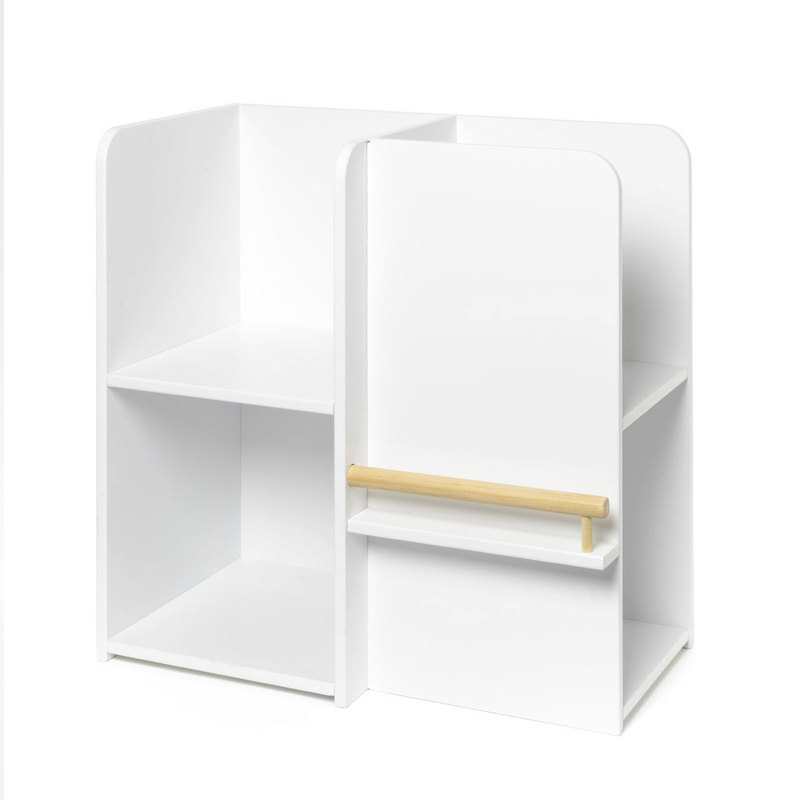 Petite bibliothèque multifaces blanc Oxybul