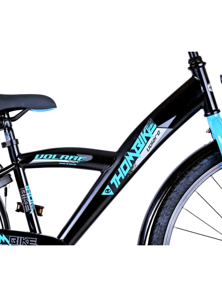 Volare Kinderfahrrad Thombike für Jungen 26 Zoll Kinderrad in Schwarz Blau 9 Jahre günstig kaufen onesize