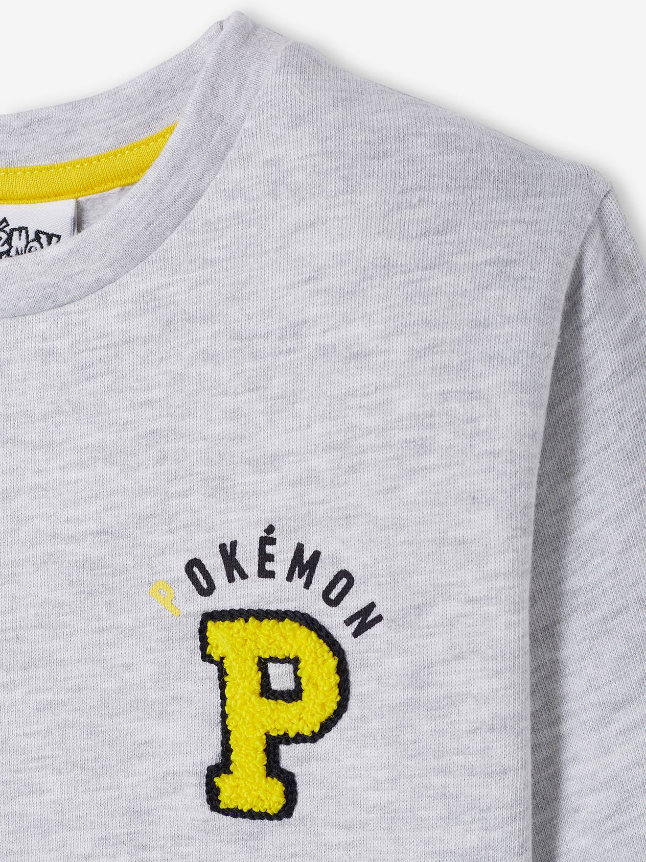 Sweat garçon Pokémon® gris chiné