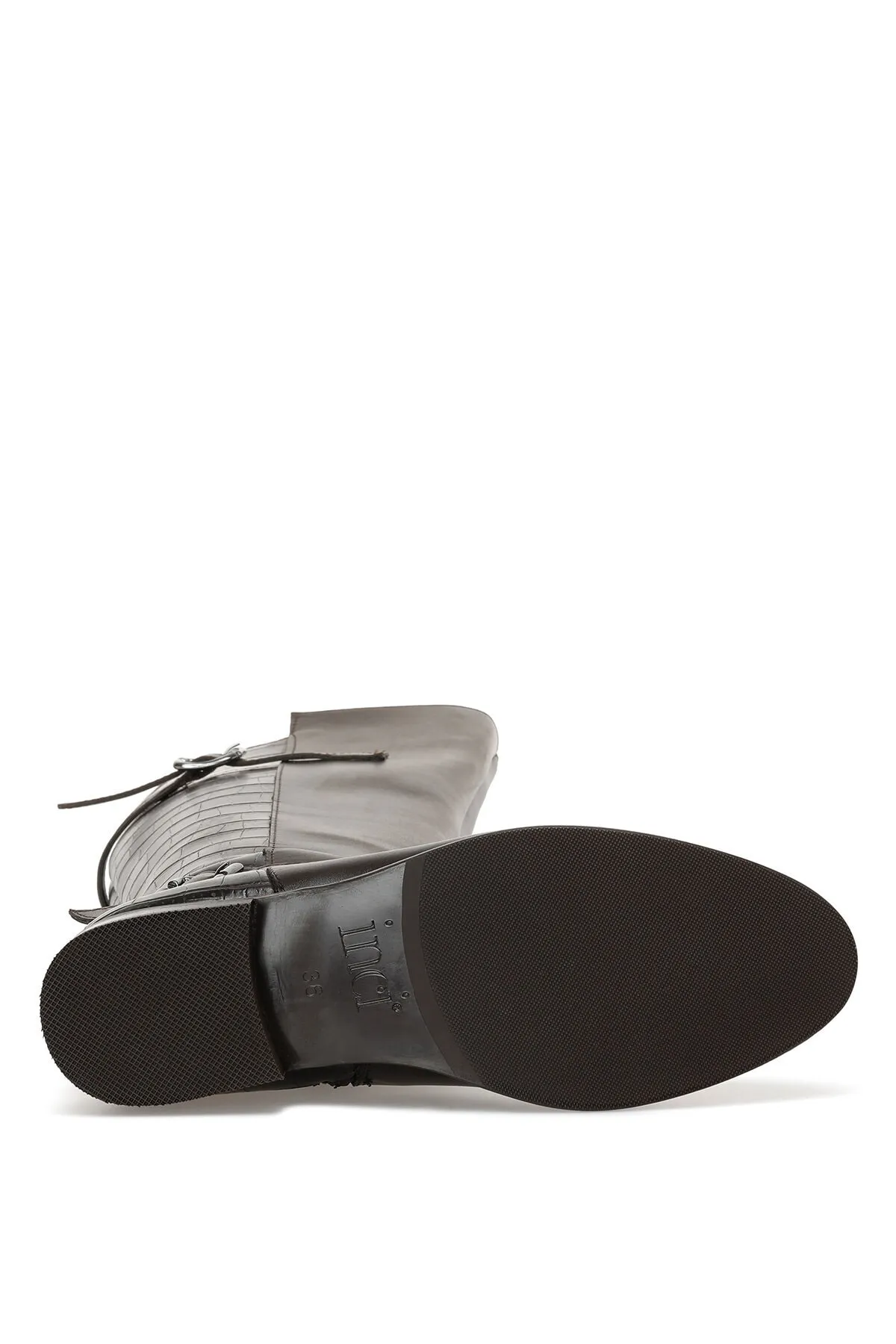 İnci  Daria 2pr braune flache Damenstiefel