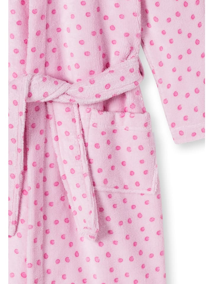Schiesser Bademantel Kids Girls in Rosa günstig kaufen