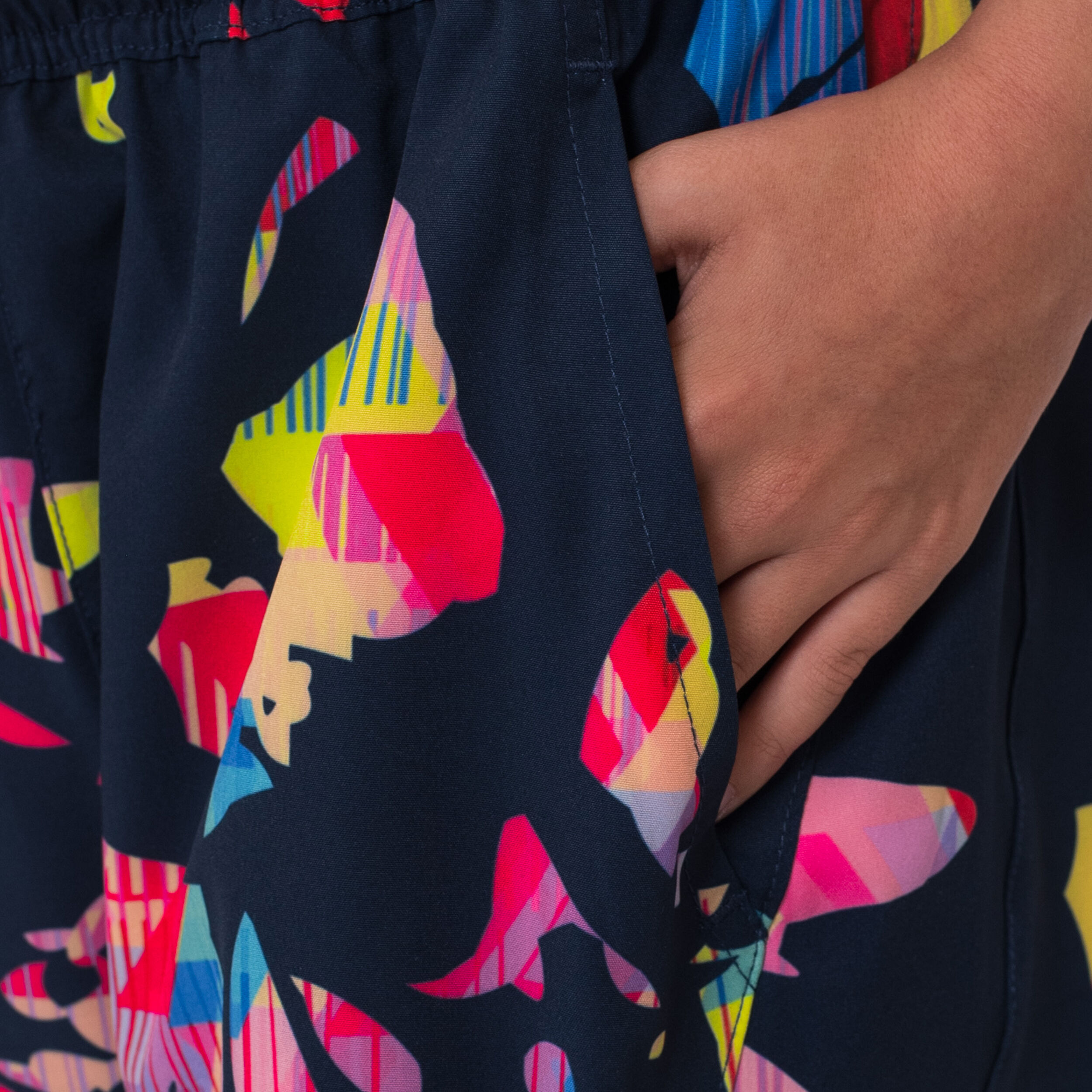 Wild Arts Shorts Jungen - Dunkelblau, Mehrfarbig