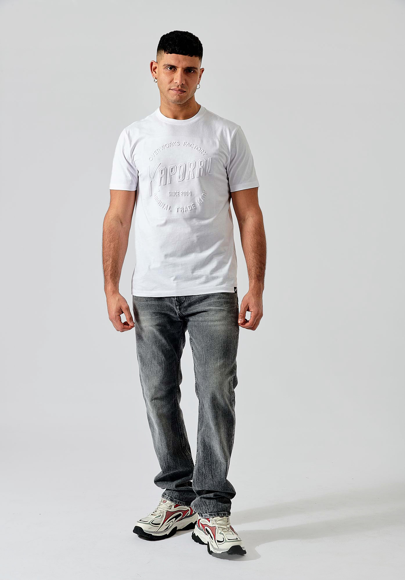 NONO   T-shirt blanc homme 100% coton bio