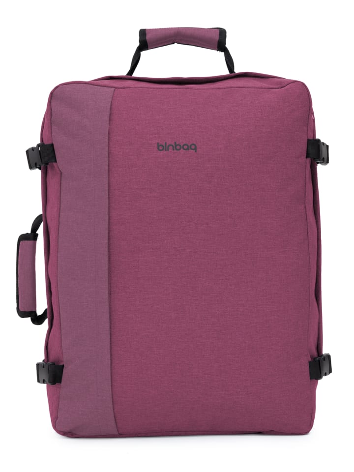 Hauptstadtkoffer blnbag M3 - Handgepäck Rucksack Flugzeug Backpack in Burgund günstig kaufen onesize