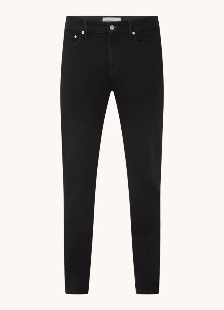 Jeansy Calvin Klein skinny, kolorowe, sprane