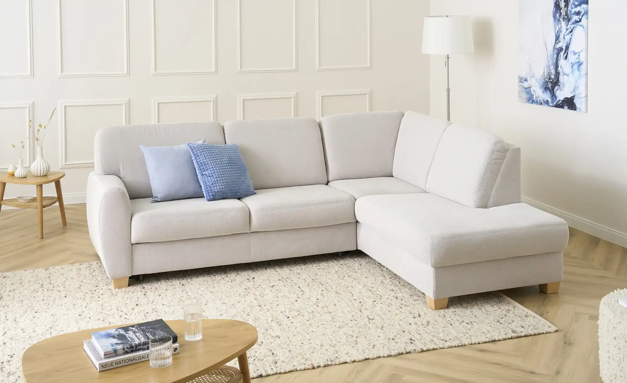 smart Ecksofa mit Schlaffunktion