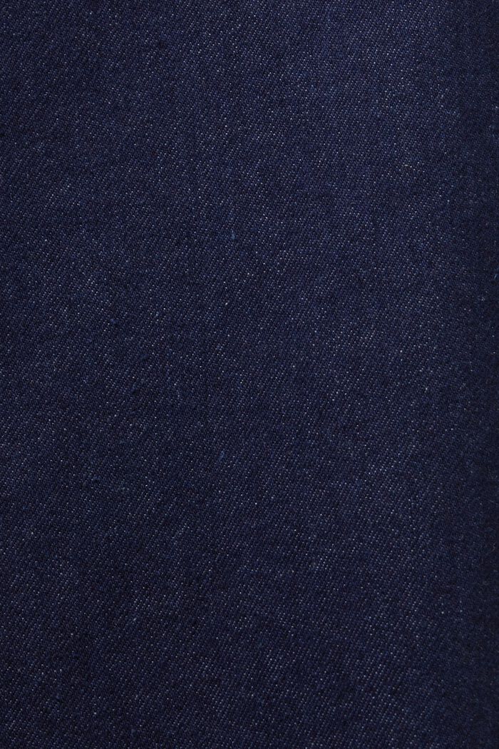 Retro-Jeans mit weitem Bein, 100 % Baumwolle