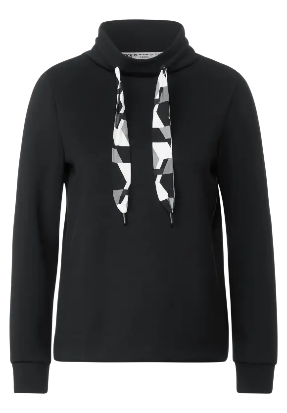 CECIL Sweatshirt mit Tunnelzug