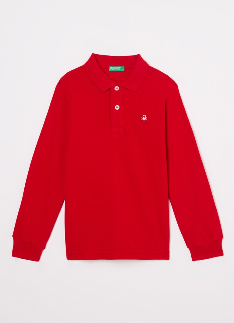Benetton Polo od piqué pamuka