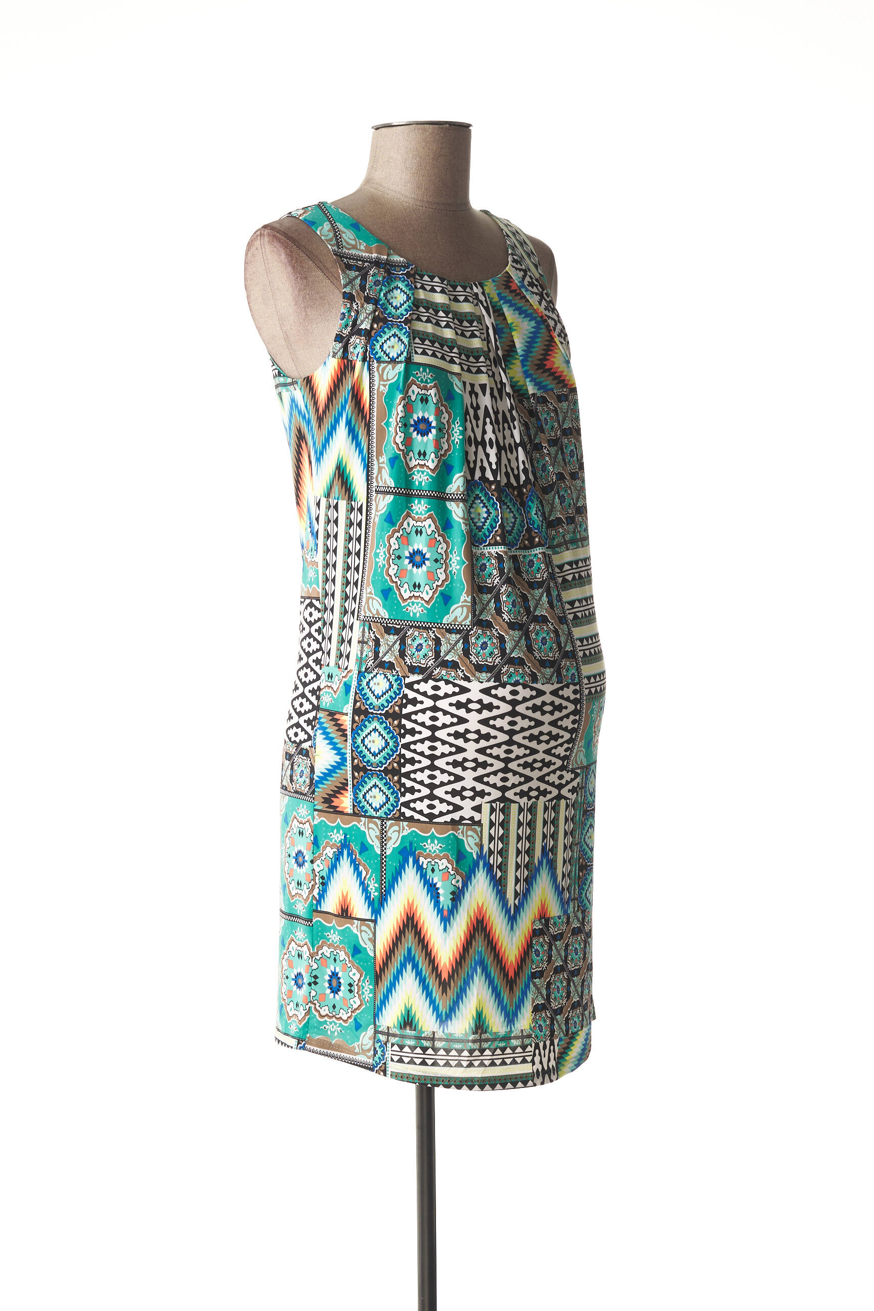 Nina Belly Robes Maternite Femme couleur vert