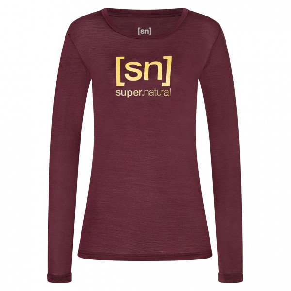super.natural - Women's The Essential Logo L/S - Longsleeve