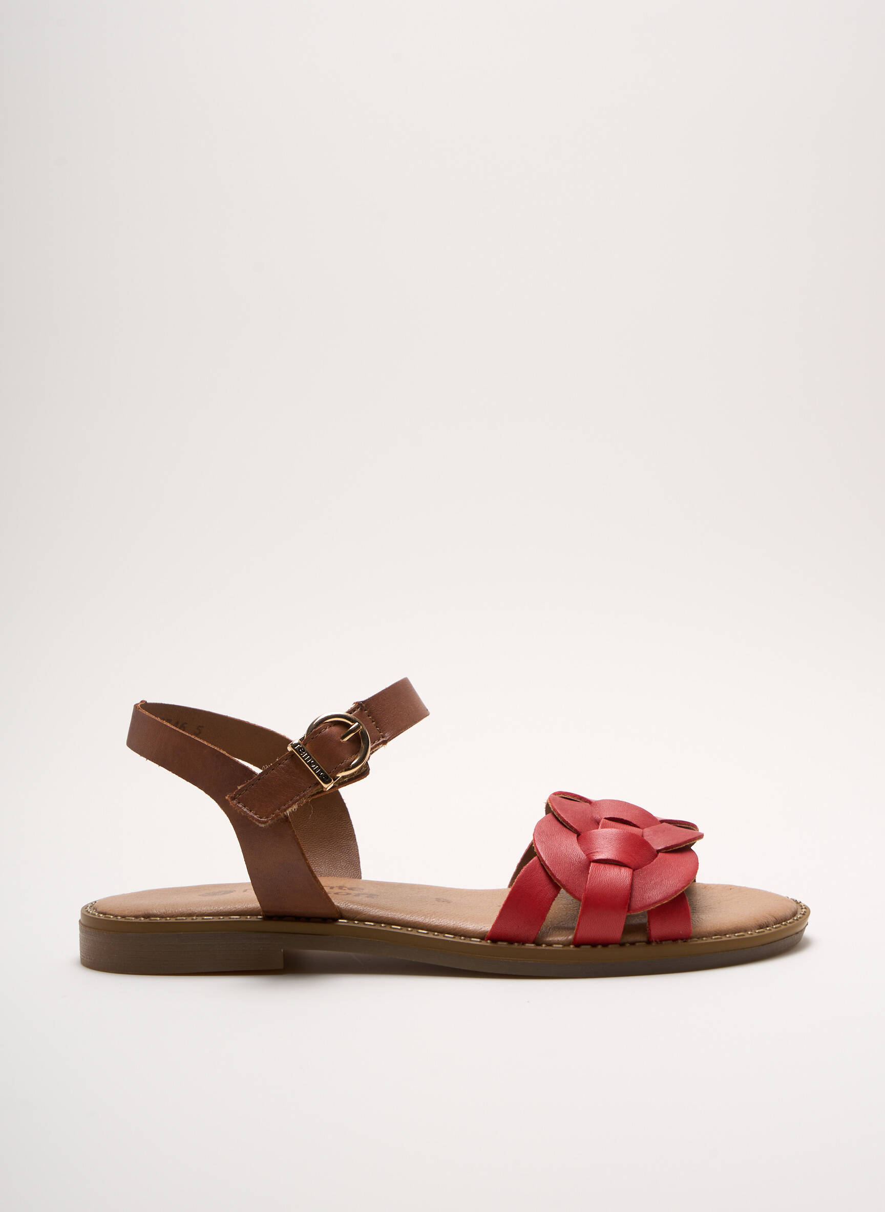 Remonte Sandales Nu Pieds Femme couleur rouge