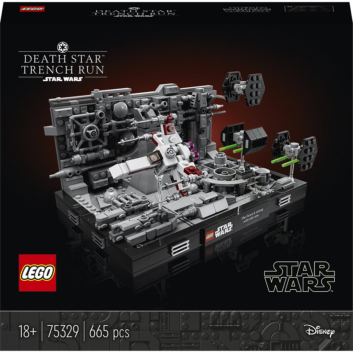 LEGO® Star Wars 75329 Death Star™ Trench Run Diorama