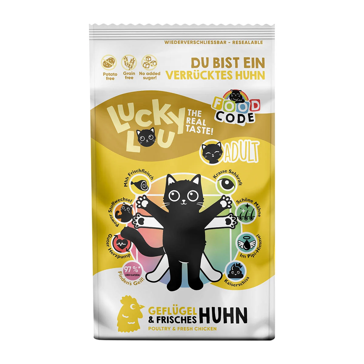 Lucky Lou Adult Geflügel & Huhn 1,7kg günstig kaufen