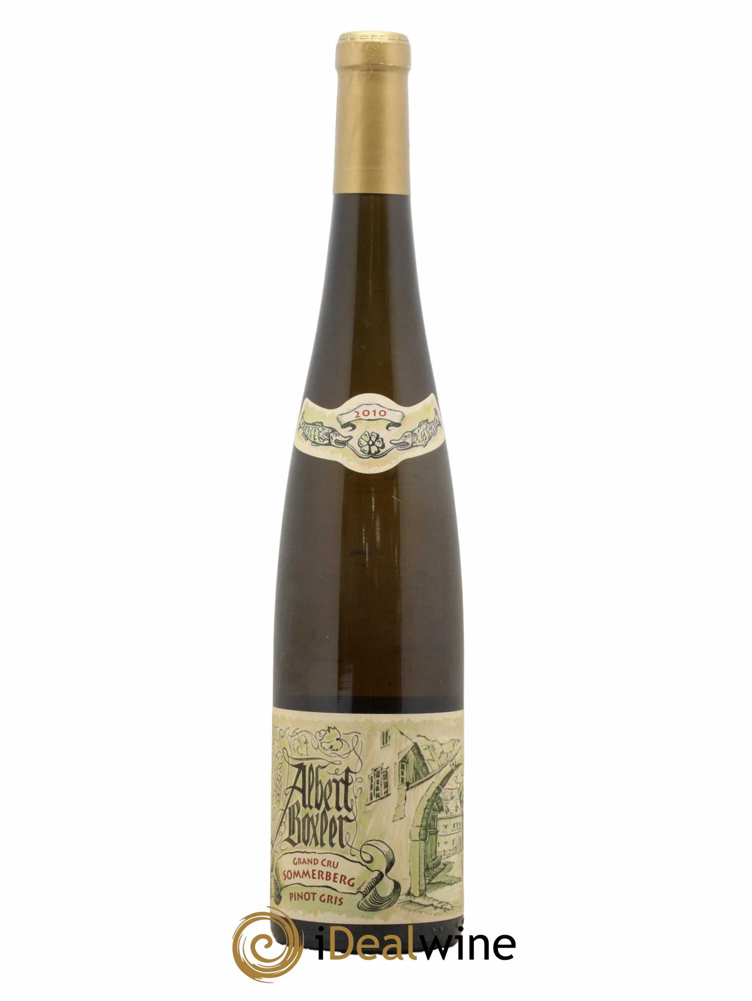 Pinot Gris Grand Cru Sommerberg W Albert Boxler  2010 - Lot de 1 Bouteille