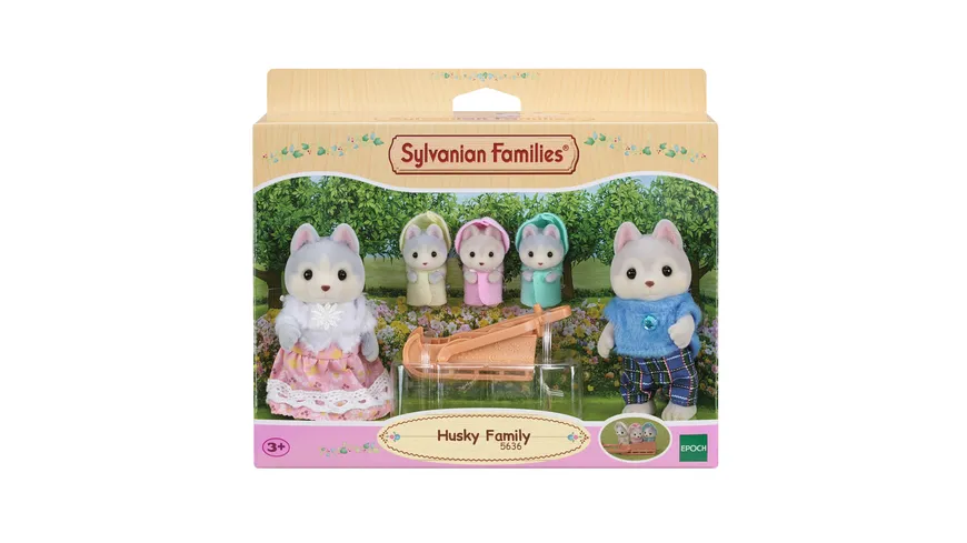 Sylvanian Families - Husky Familie 5636