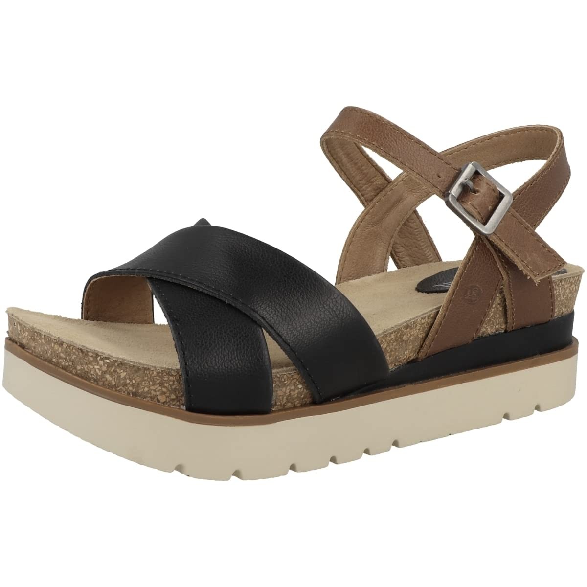 JOSEF SEIBEL Komfort Sandalen schwarz Clea 10