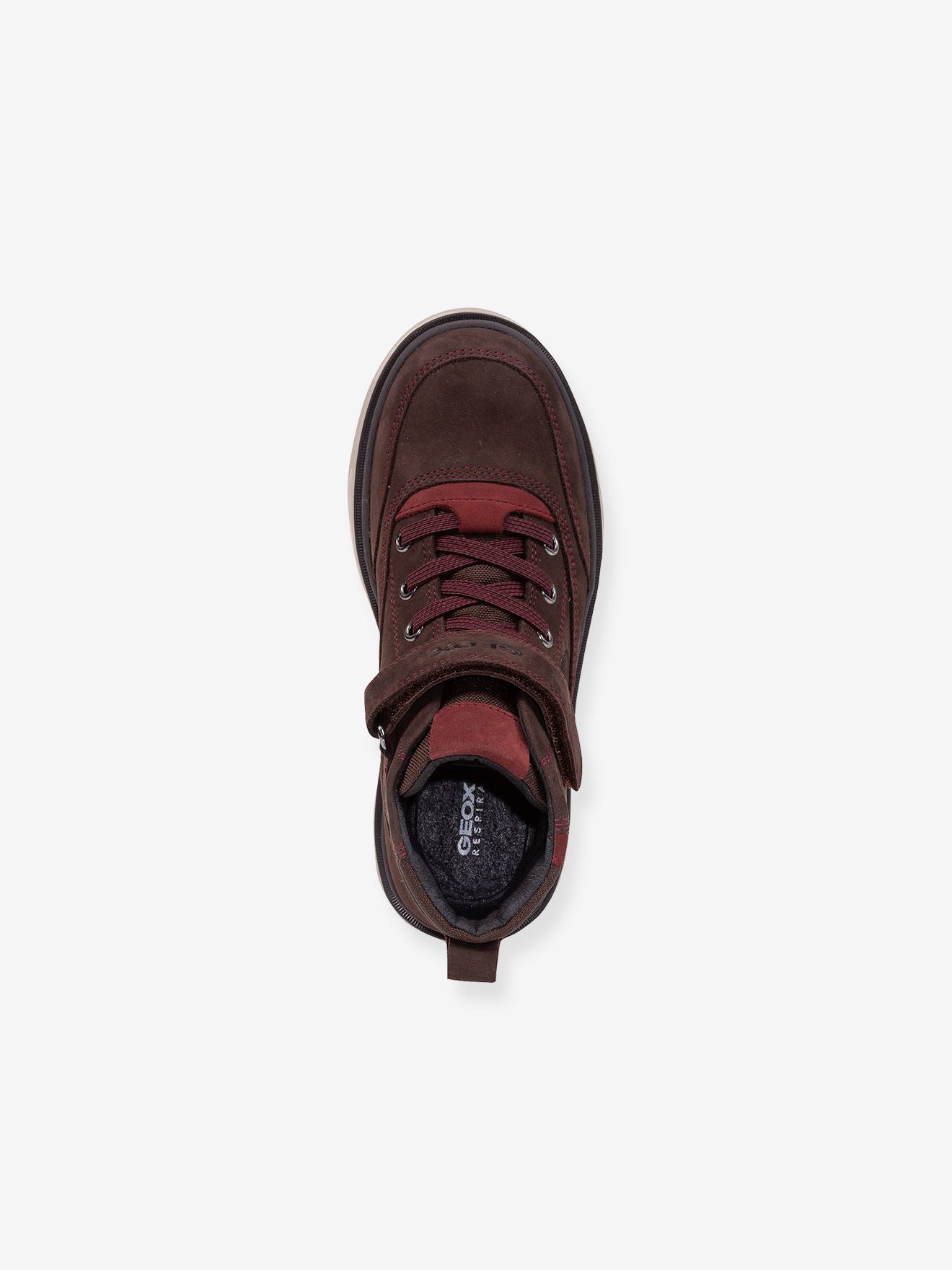 Geox Jungen Sneakers J RIDDOCK BOY WPF GEOX - braun/bordeaux