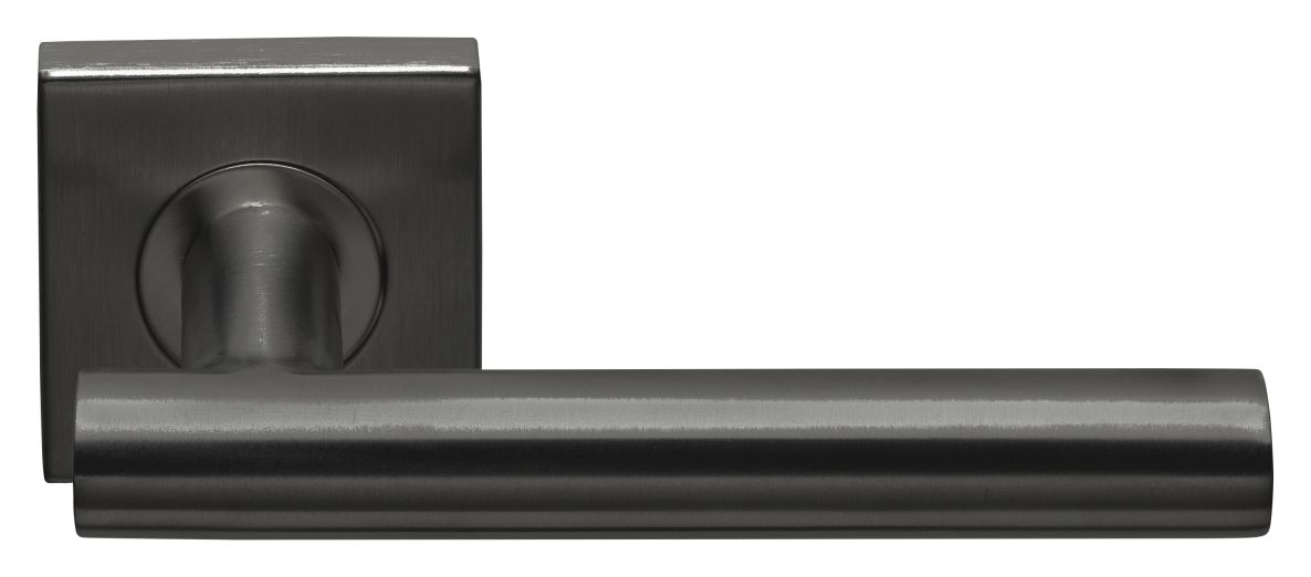 Formani 1501D250IGXX0BS BASICS LB7-19BSQR53G pružinová klika na čtvercové rozetě PVD Gumetal