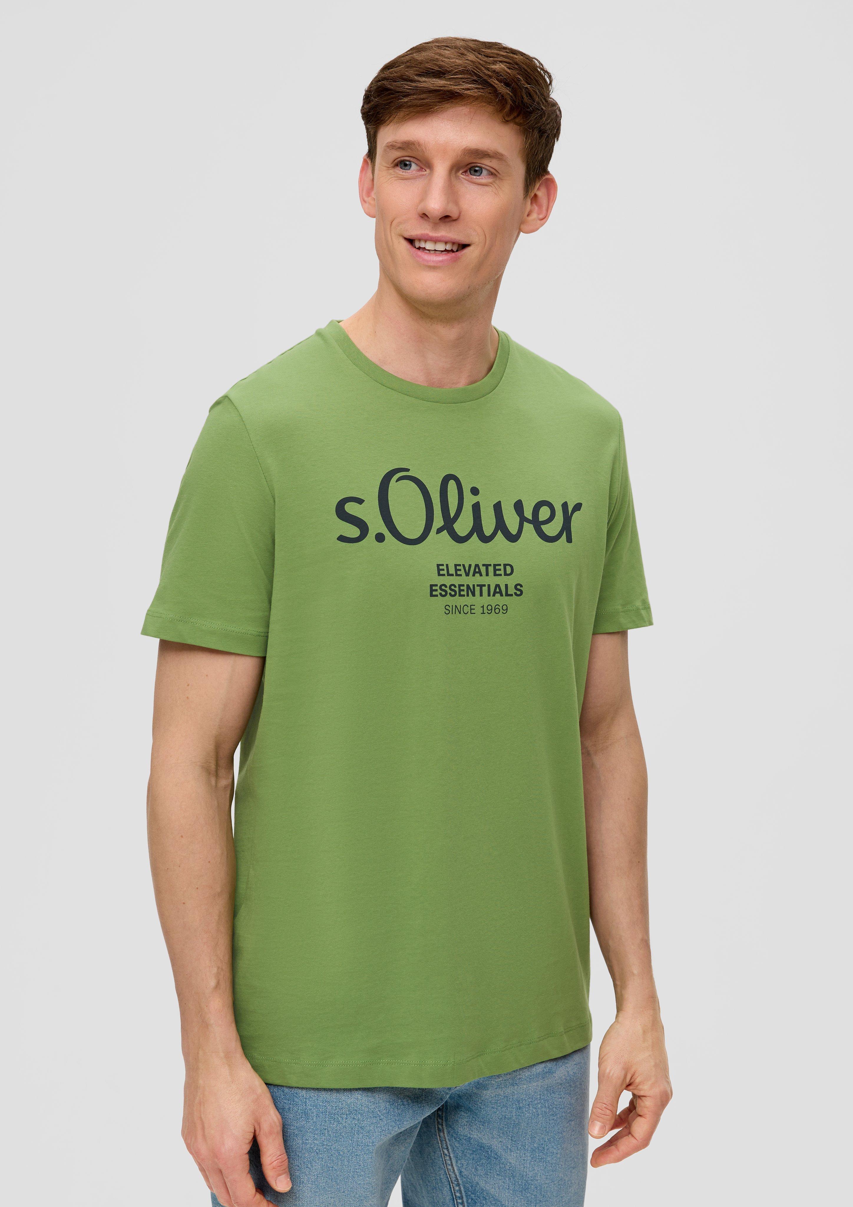 T-Shirt mit Frontprint  2141458-74D1