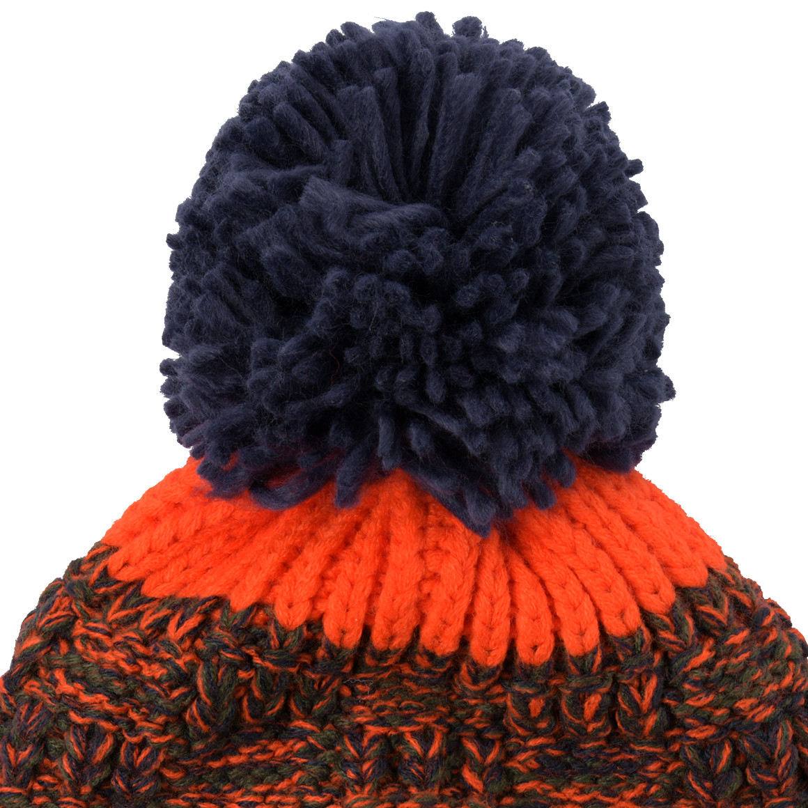 Jungen Strickmütze mit Pompon