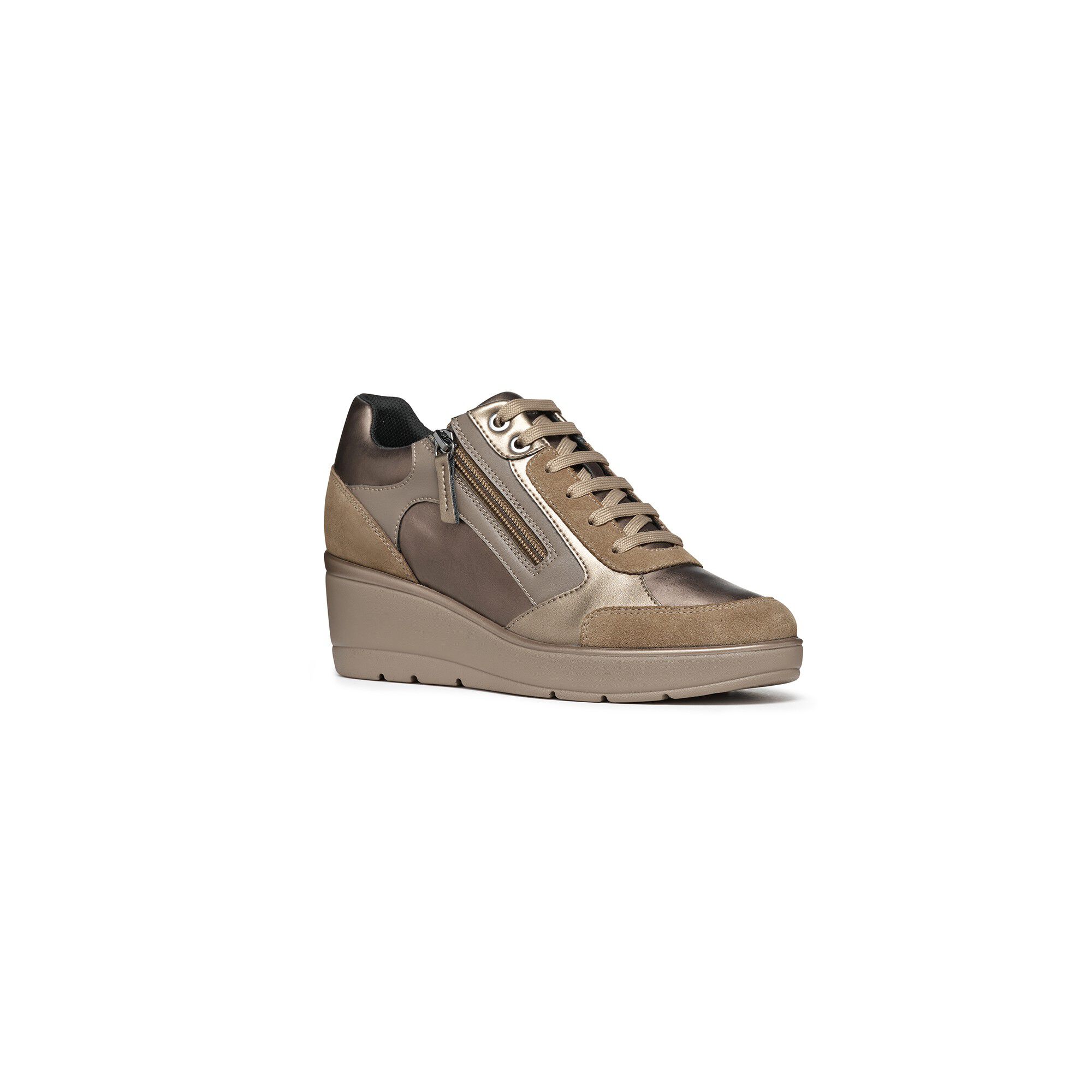 Baskets compensées Ilde dessus cuir synthétique