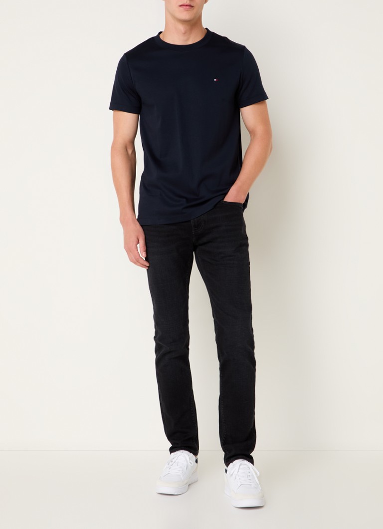 Tommy Hilfiger Bleecker -sukkahousut värillisellä pesulla