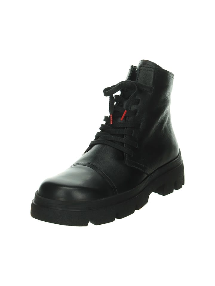 Think! Leder-Boots in Schwarz günstig kaufen