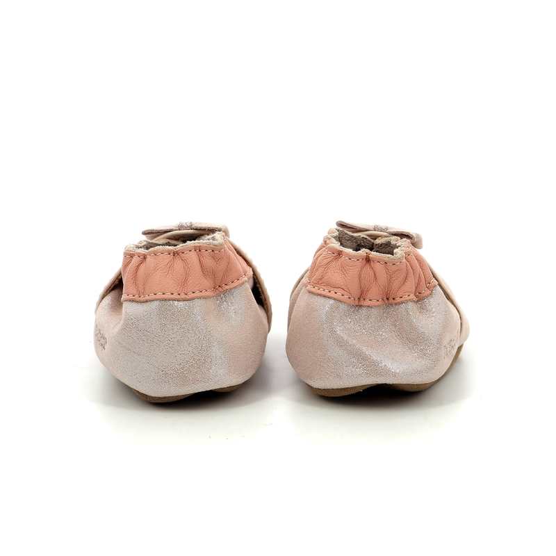 Chaussons cuir tannage vegetal Ballet Passion