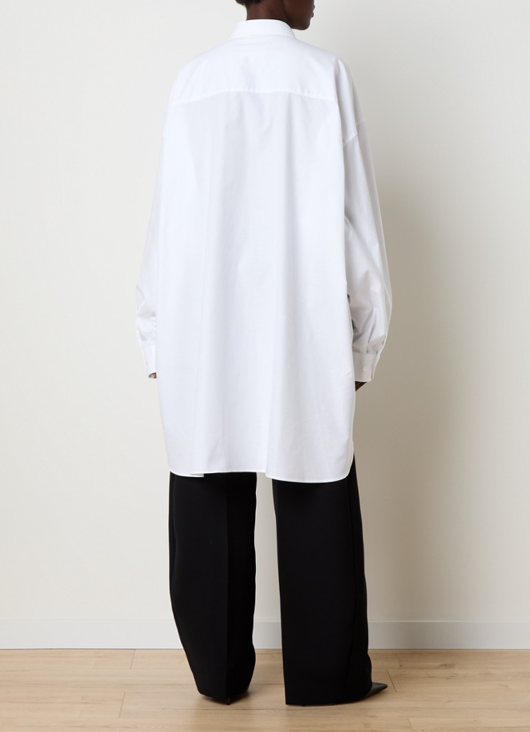 Maison Margiela  Oversized blouse met borstzak